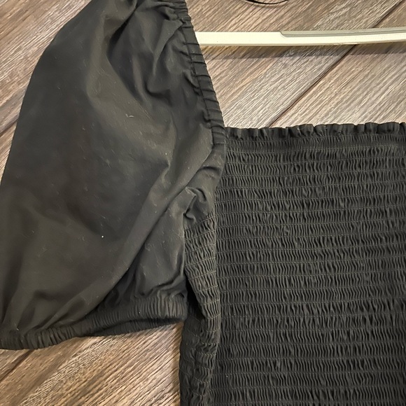 Mini Black Dress - Picture 3 of 4